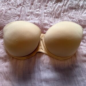 34D PINK Victoria’s Secret Wear Everywhere Multi-Way Push-Up Bra Beige